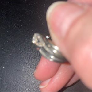 Diamond princess cut ring